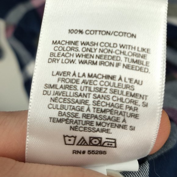 Express Small Casual Checkered Button Down - Picture 6 of 6